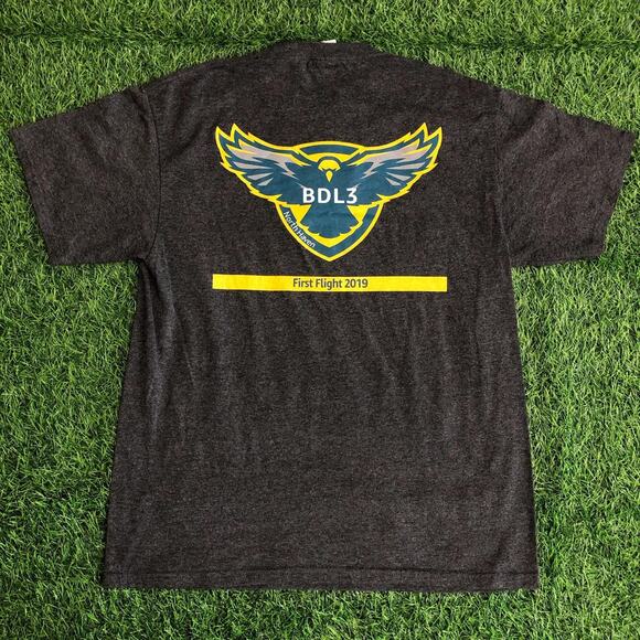 Grey ‘BDL3 First Flight’ Amazon North Haven Graphic Tee - Picture 2 of 5
